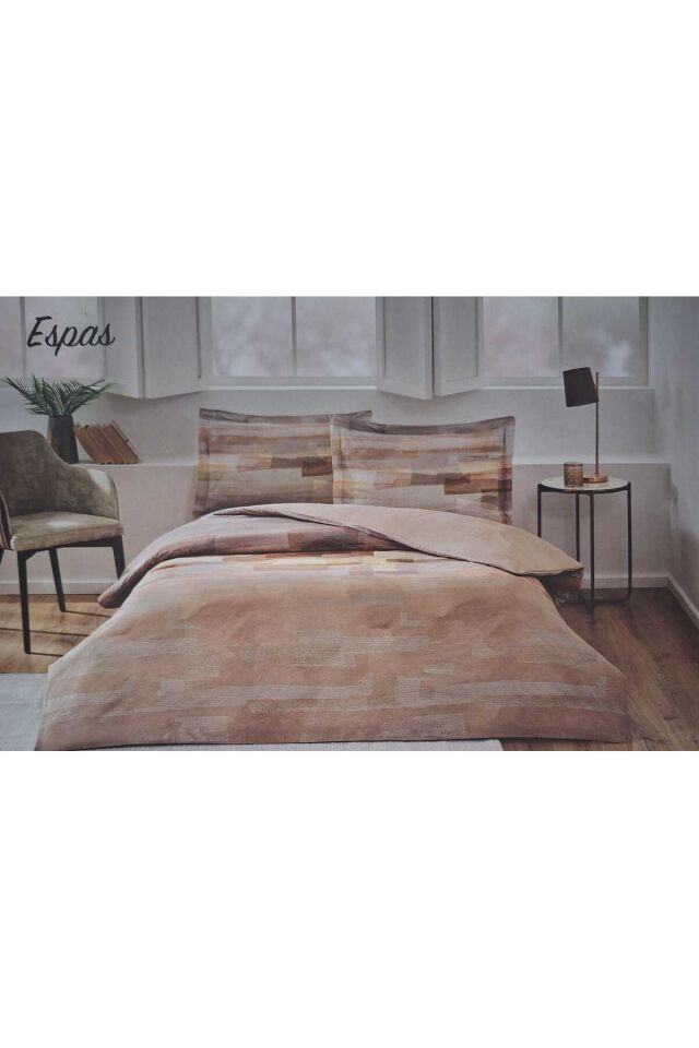 RANFORCE ÇİFT KİŞİLİK NEVRESİM TAKIMI ESPAS PEMBE