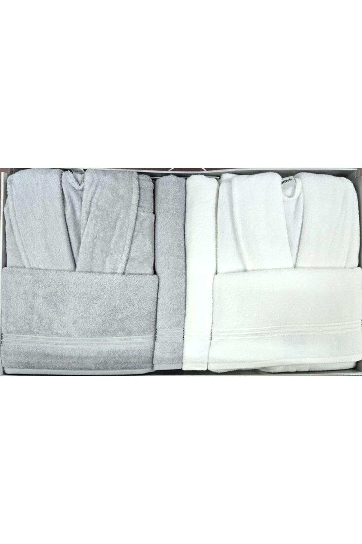 ALLURE GRI-BEYAZ AILE SETI