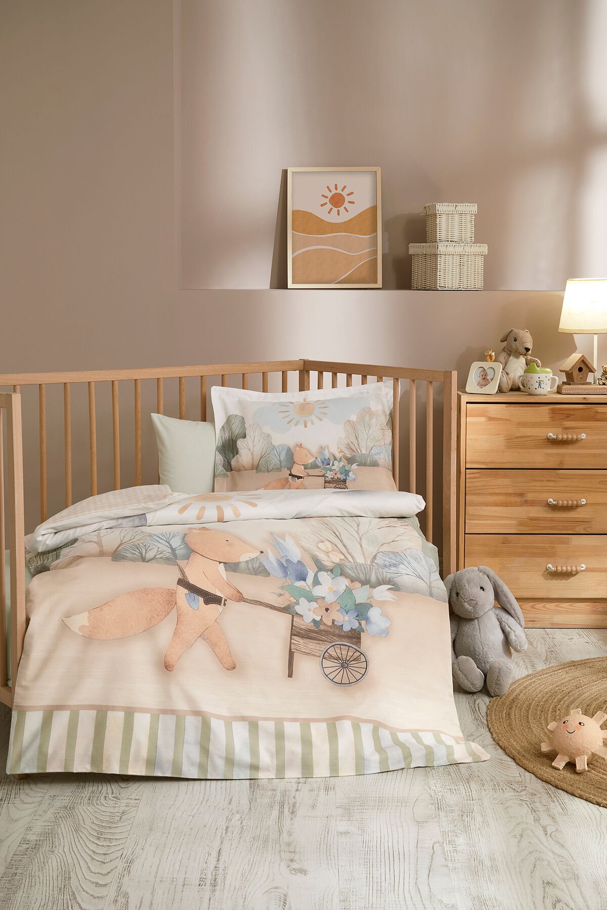 Özdilek Petit Jardinier Bebek Nevresim Takımı