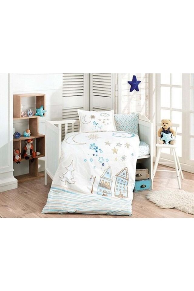 Özdilek Bebek Battaniyesi Stella Mavi