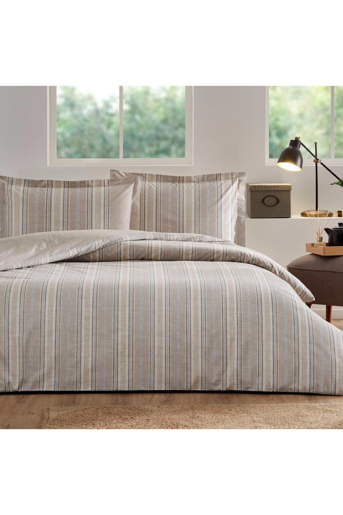 Çift Kişilik Ranforce Nevresim Takımı Sandlinie