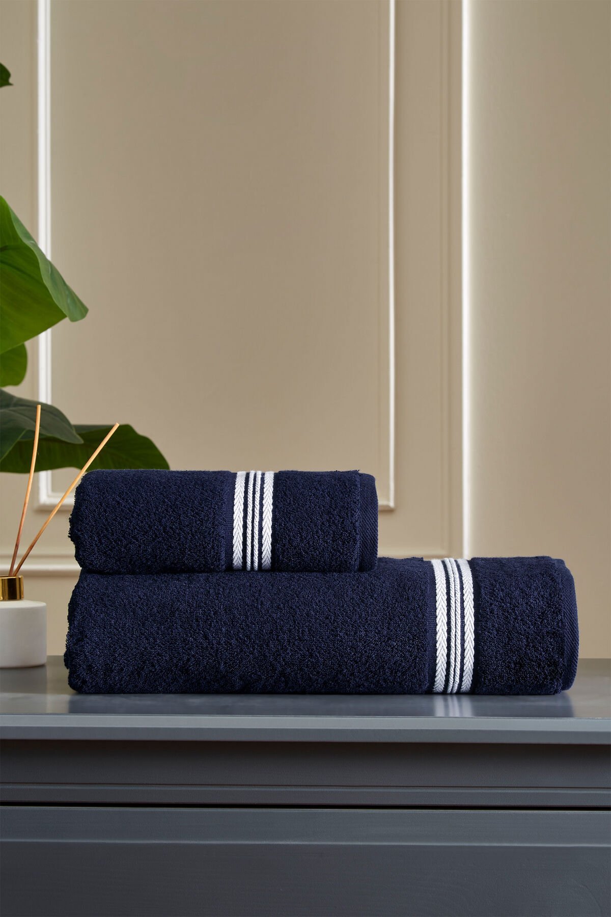 Wonder Maskülen 2'Li Havlu Set