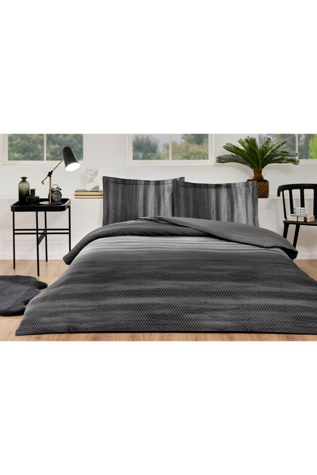 Notte Tek Kişilik Lastikli Çarşaf Nevresim Takımı