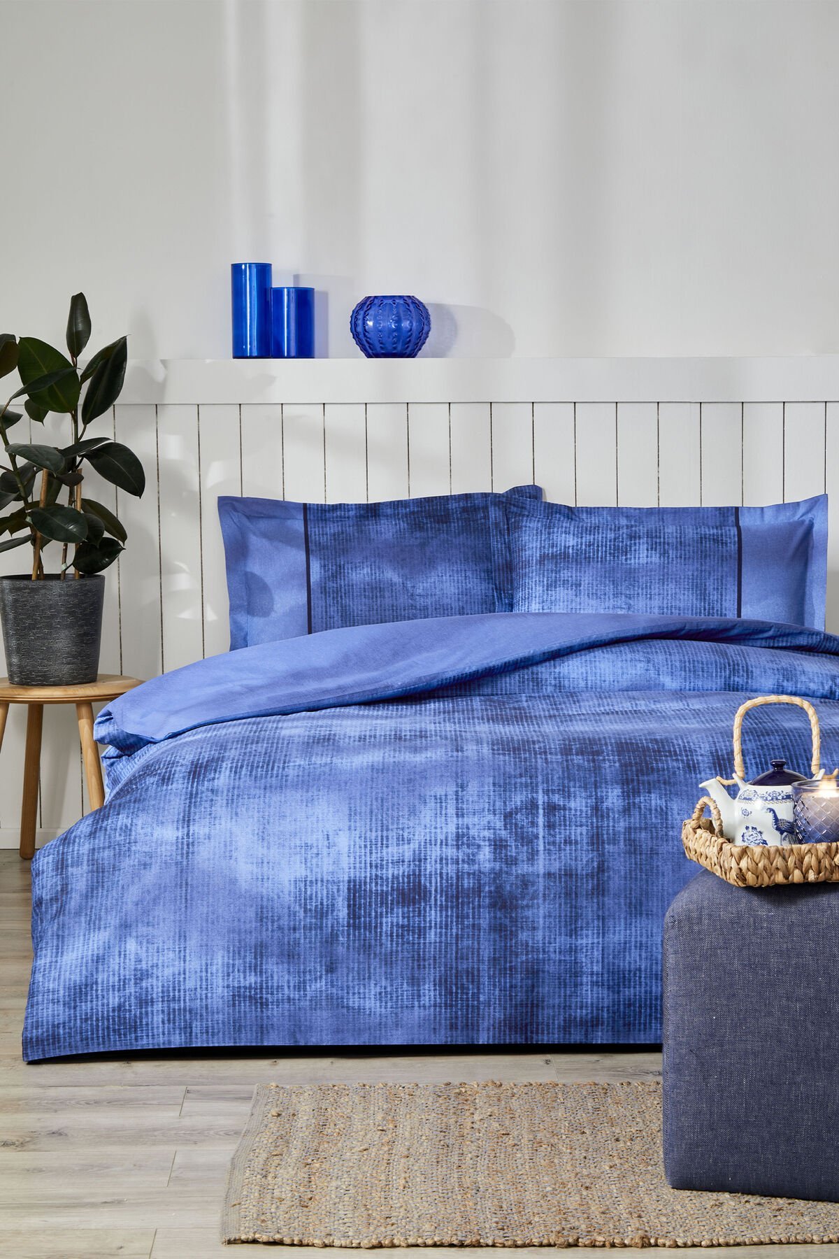 Horizon Tek Kişilik Lastikli Çarşaf Nevresim Takımı