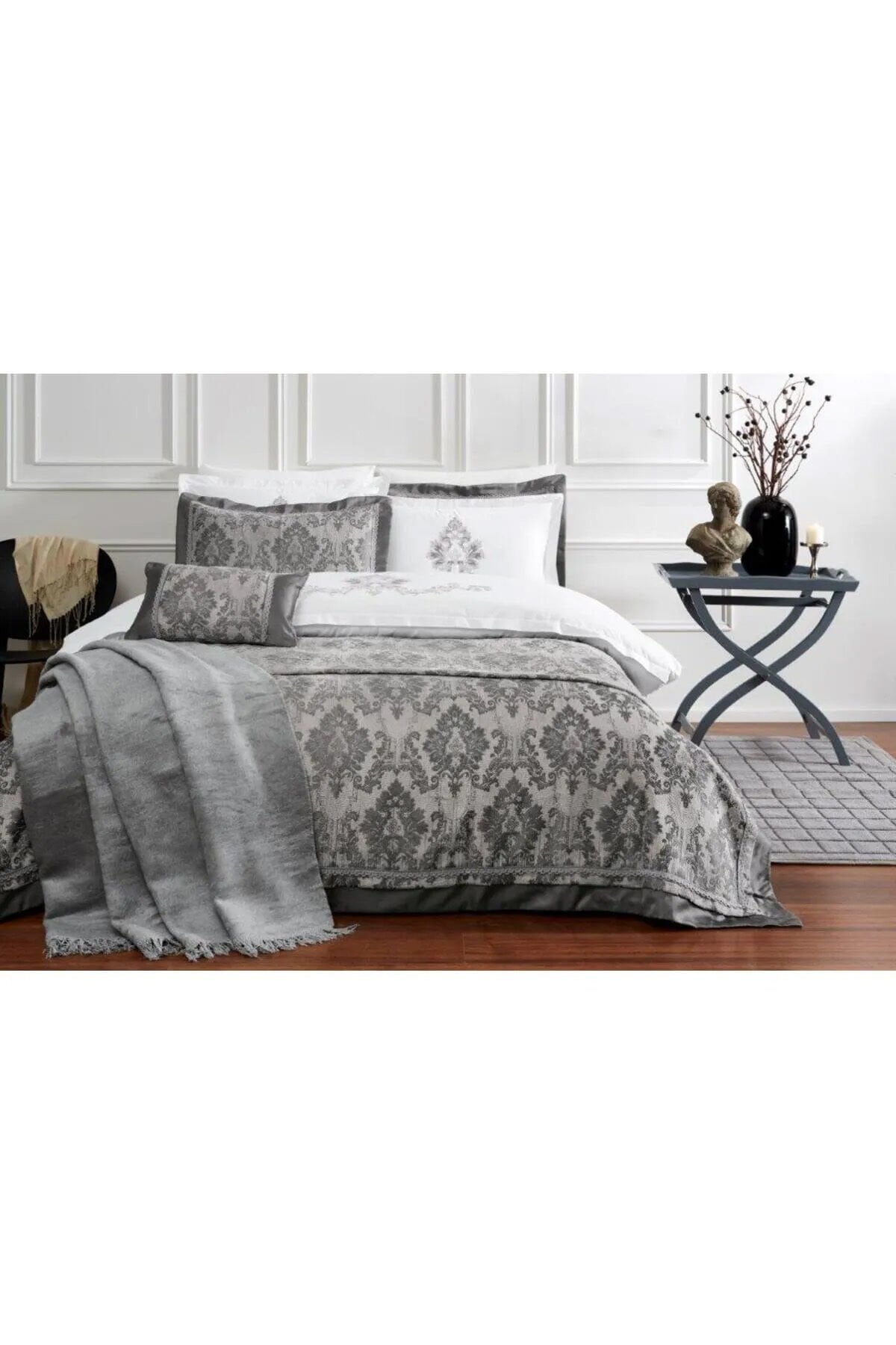 Glory 11 Parça Çeyiz Seti - Gri