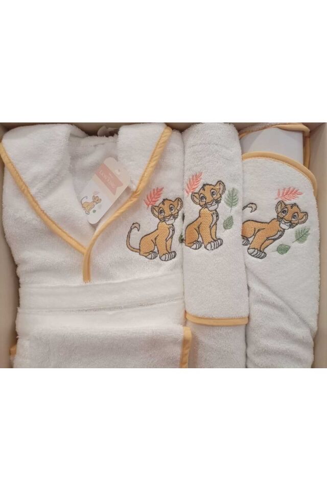 ÖZDİLEK DSNY SİMBA HAPPY BEBE SET KREM