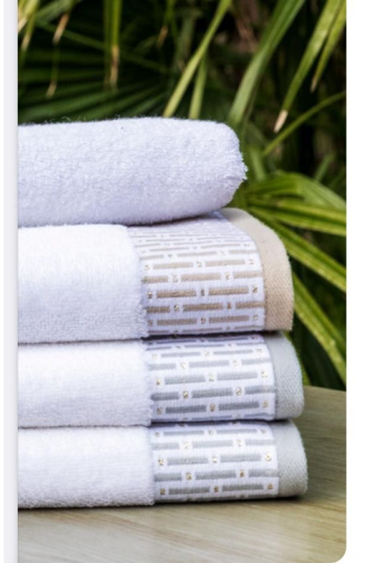 PLAİD MODERNA 4'LÜ KUTULU EL-YÜZ HAVLUSU 50x90