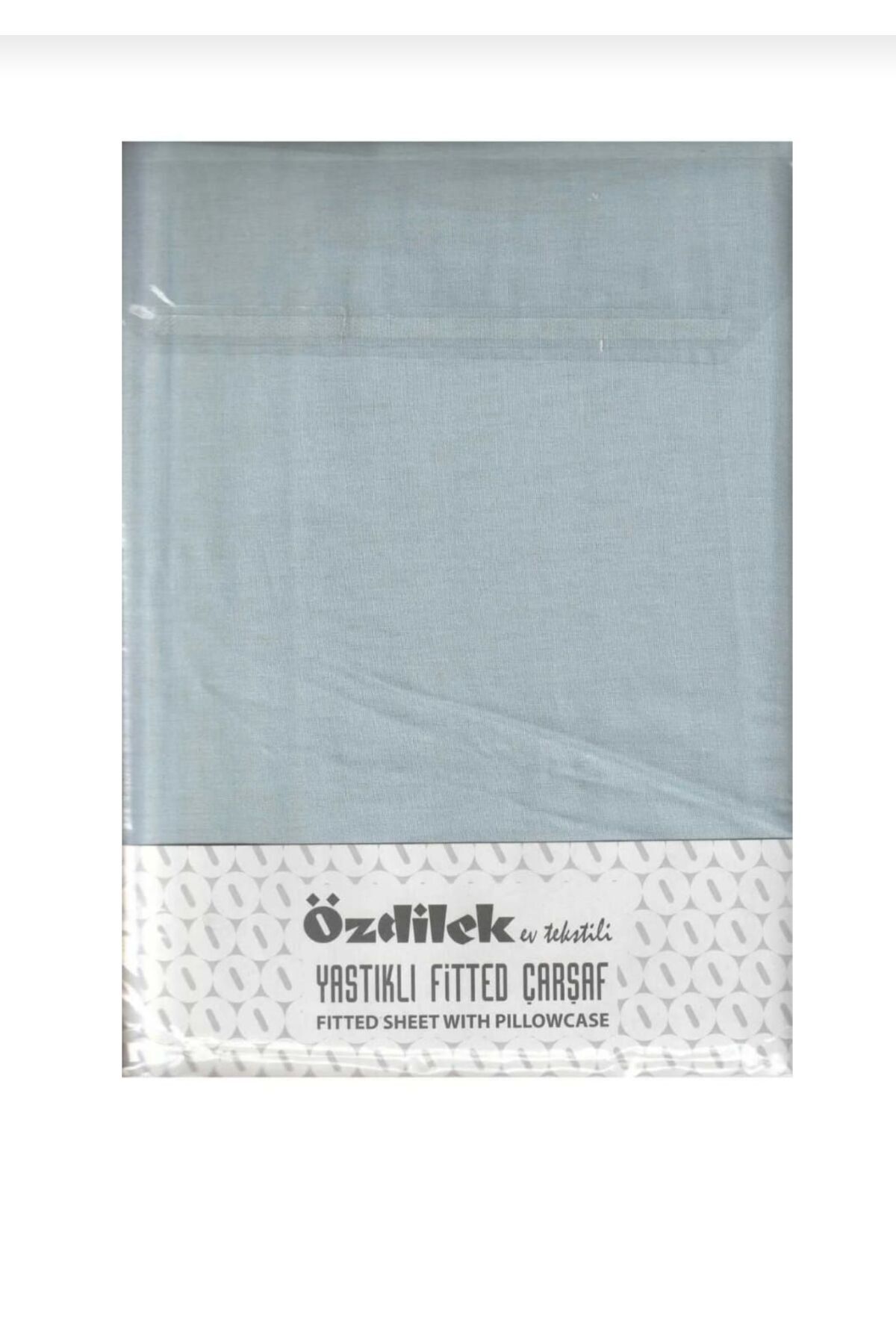 YASTIKLI FİTTED ÇARŞAF LASTİKLİ AQUA COLOURİST