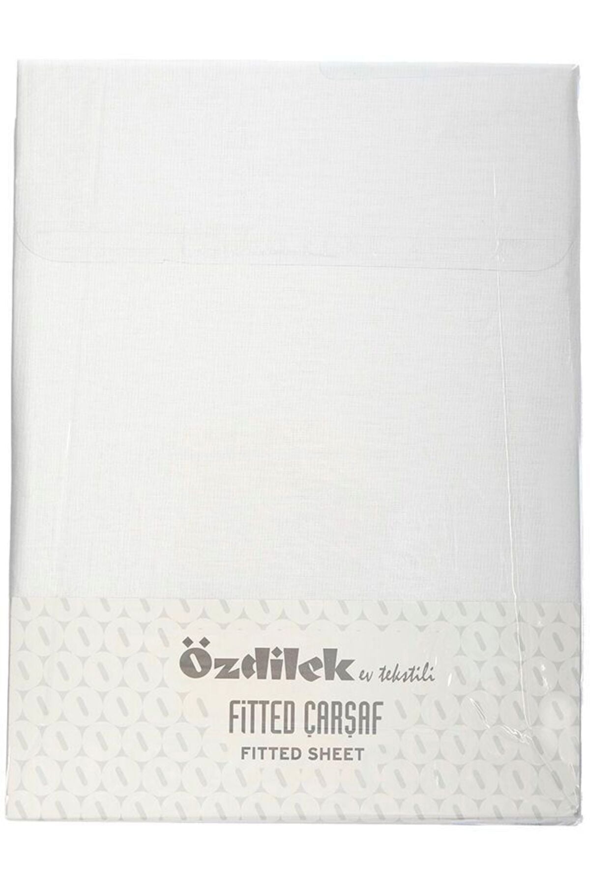 Lastikli Fitted Tek Kişilik Çarşaf Takımı 100*200 Beyaz