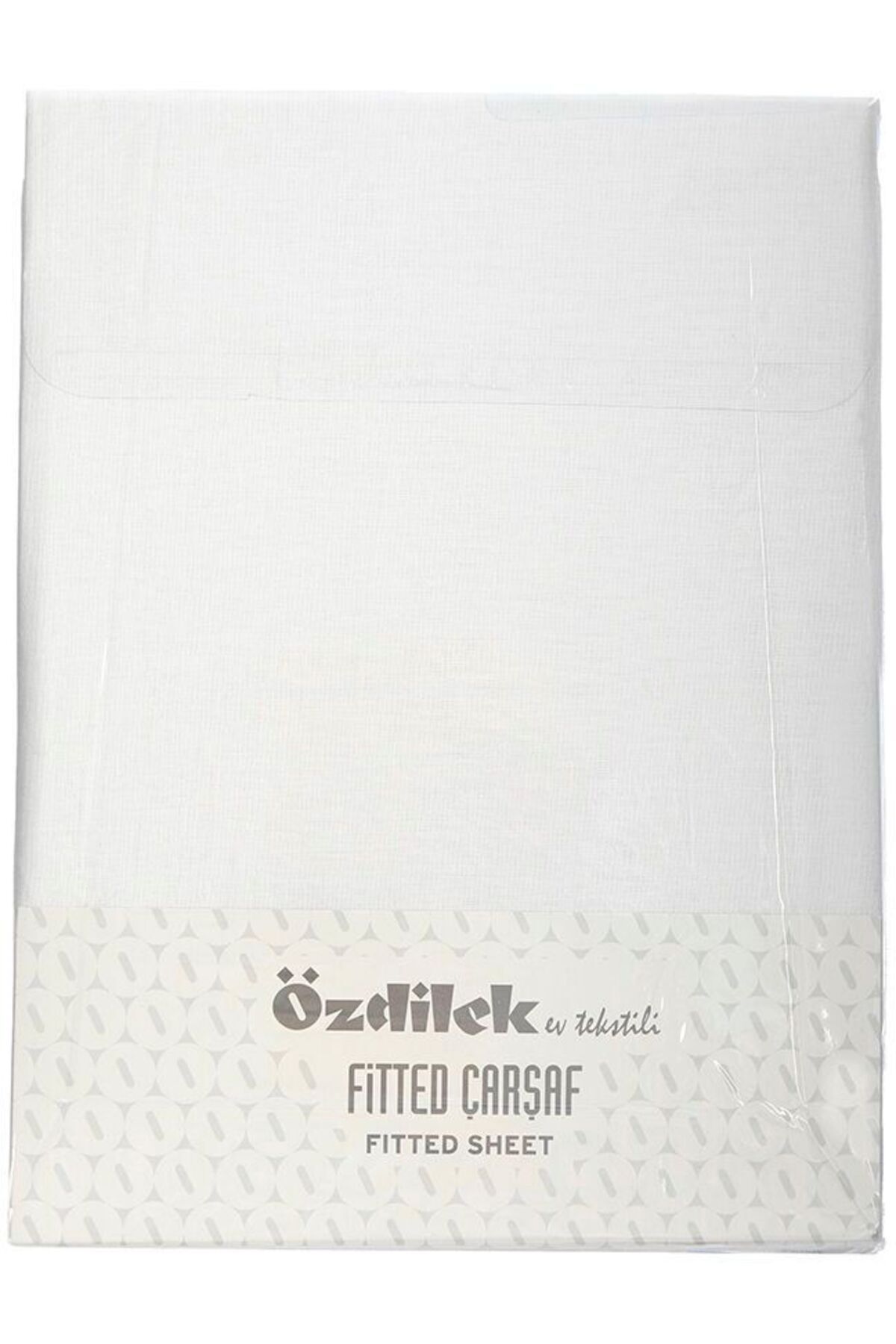 Lastikli Fitted Tek Kişilik Çarşaf Takımı 100*200 Beyaz