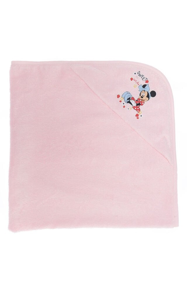 Minnie Mouse Disney Lisans Baskılı Bambu Yenidoğan Bebek Seti