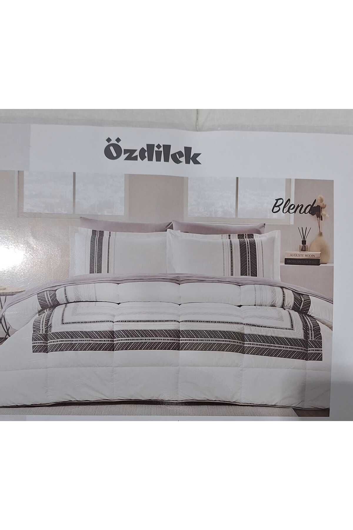 Ranforce Çift Kişilik Uyku Seti Blend Krem Tek Ebat - 195 x 215