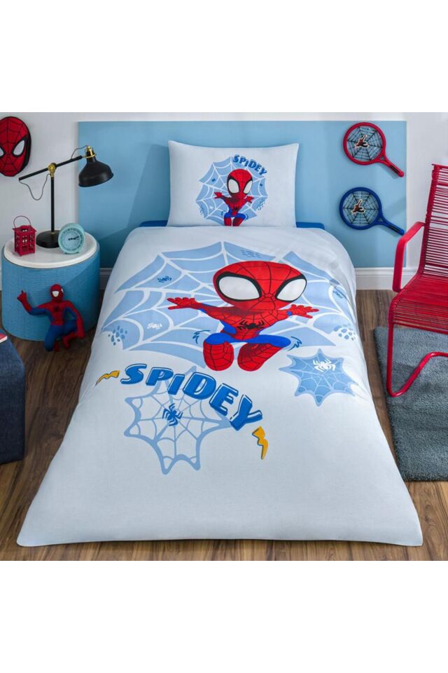 Dsny Ranforce TK. Nevresim Takımı Spidey Amazing Gri