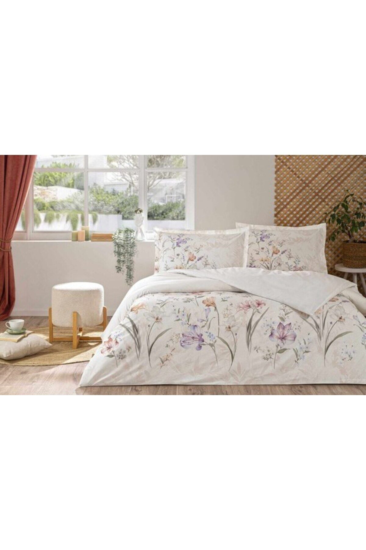 NEV.TK FITTED.CAR RF CK LILA WHITE LILY