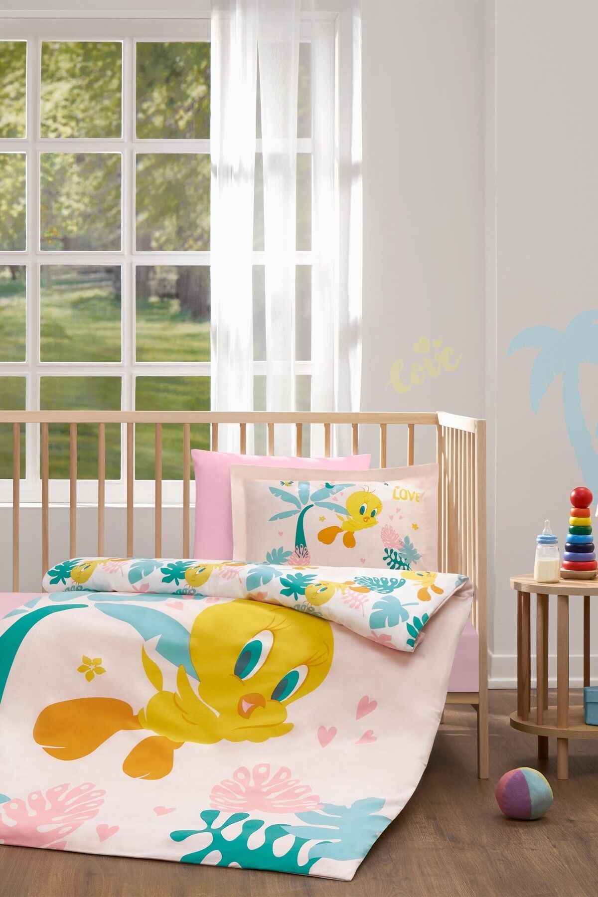 Tweety Tropic Bebek Nevresim Takımı