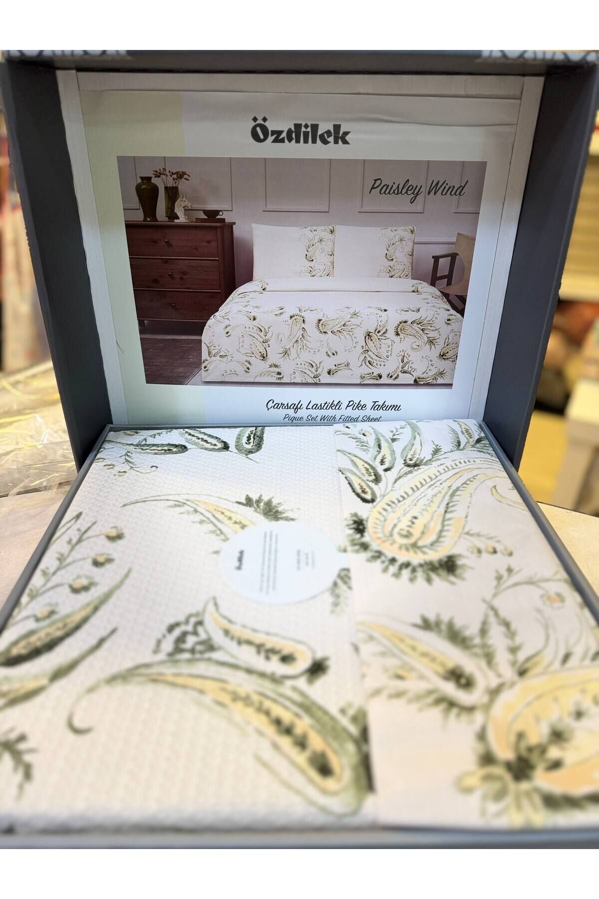 Paisley Wind Tek Kişilik Pike Takımı