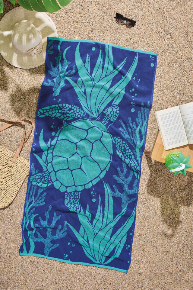 Nice Ocean Turtle Plaj Havlusu 70x150 cm