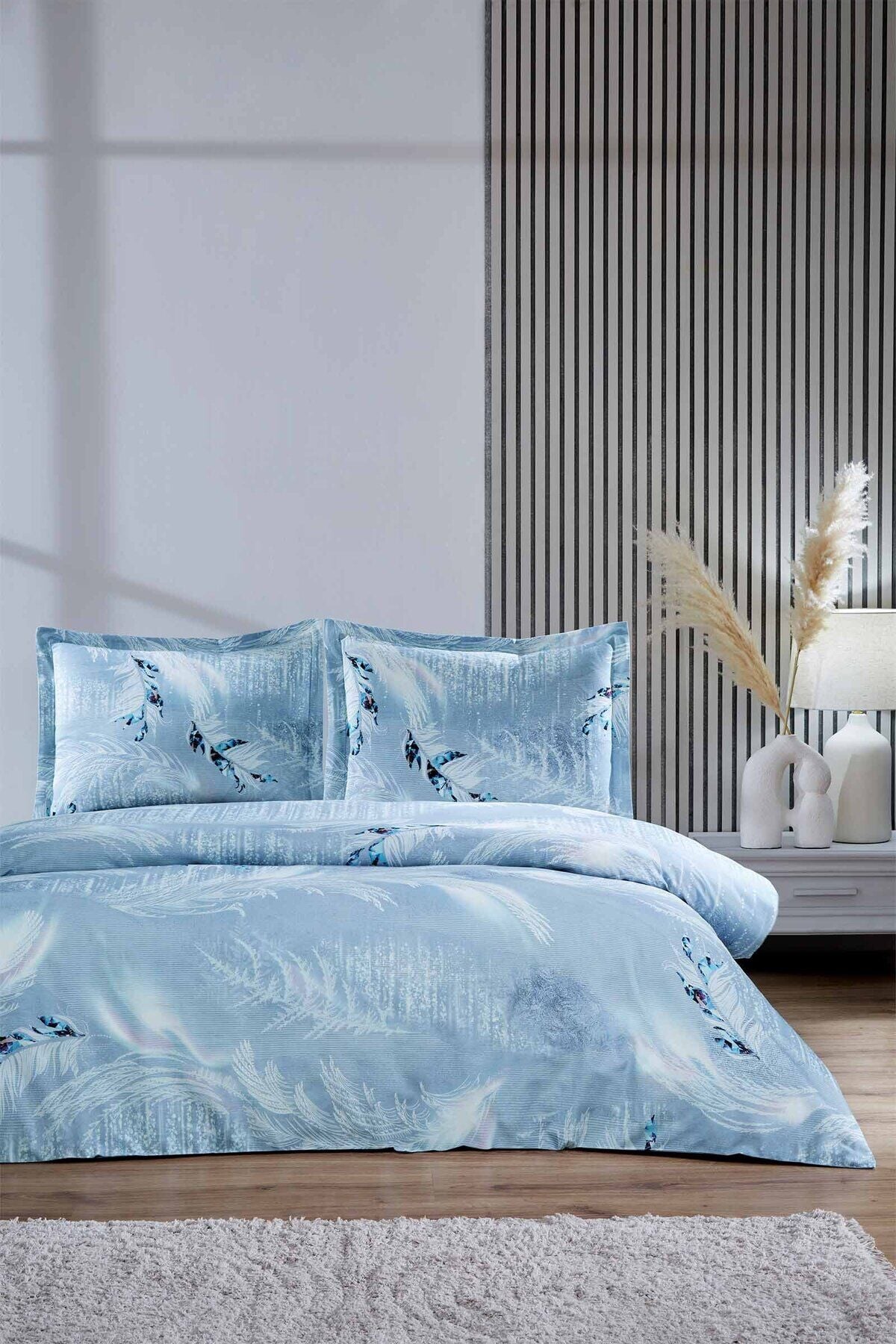 Silver Snow Çift Kişilik Nevresim Takımı Tek Ebat - 195 x 215