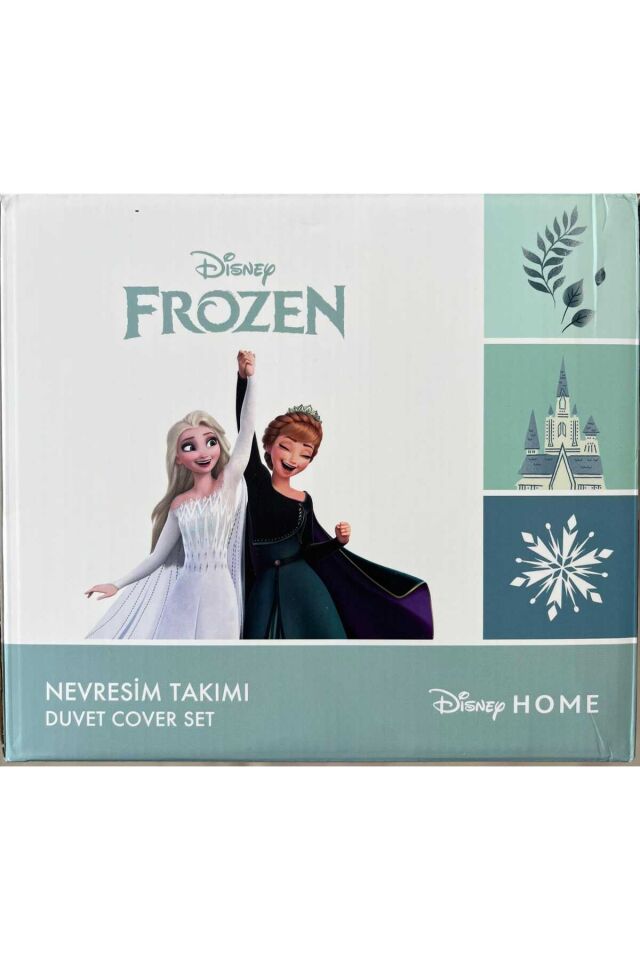 Disney Frozen Leaves Tek Kişilik Lisanslı Nevresim Takımı Çok Renkli