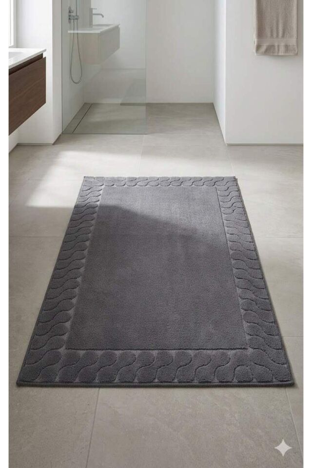 Klozet Pamuk Naına Antrasit 60*100-40*60