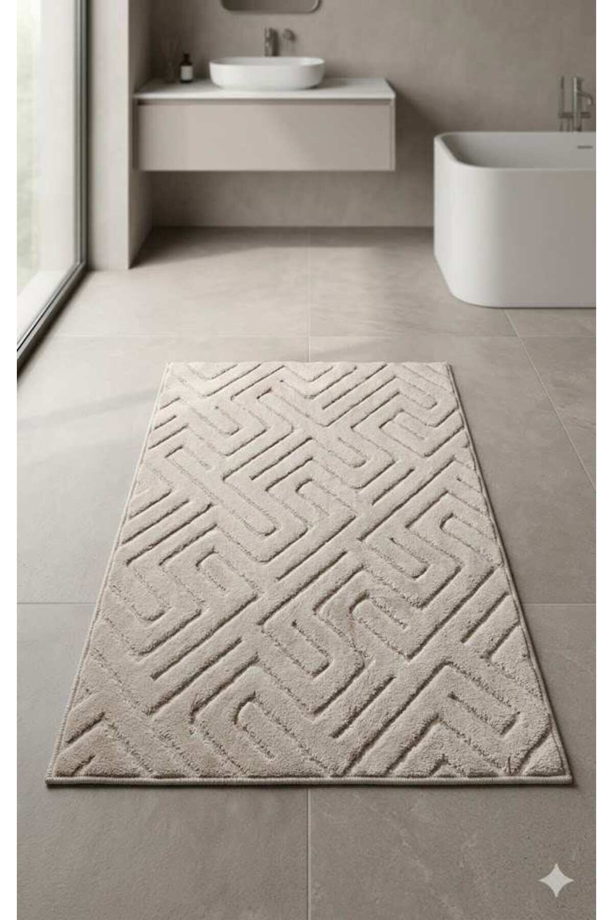 Klozet Pamuk Sılva Bej 60*100-40*60