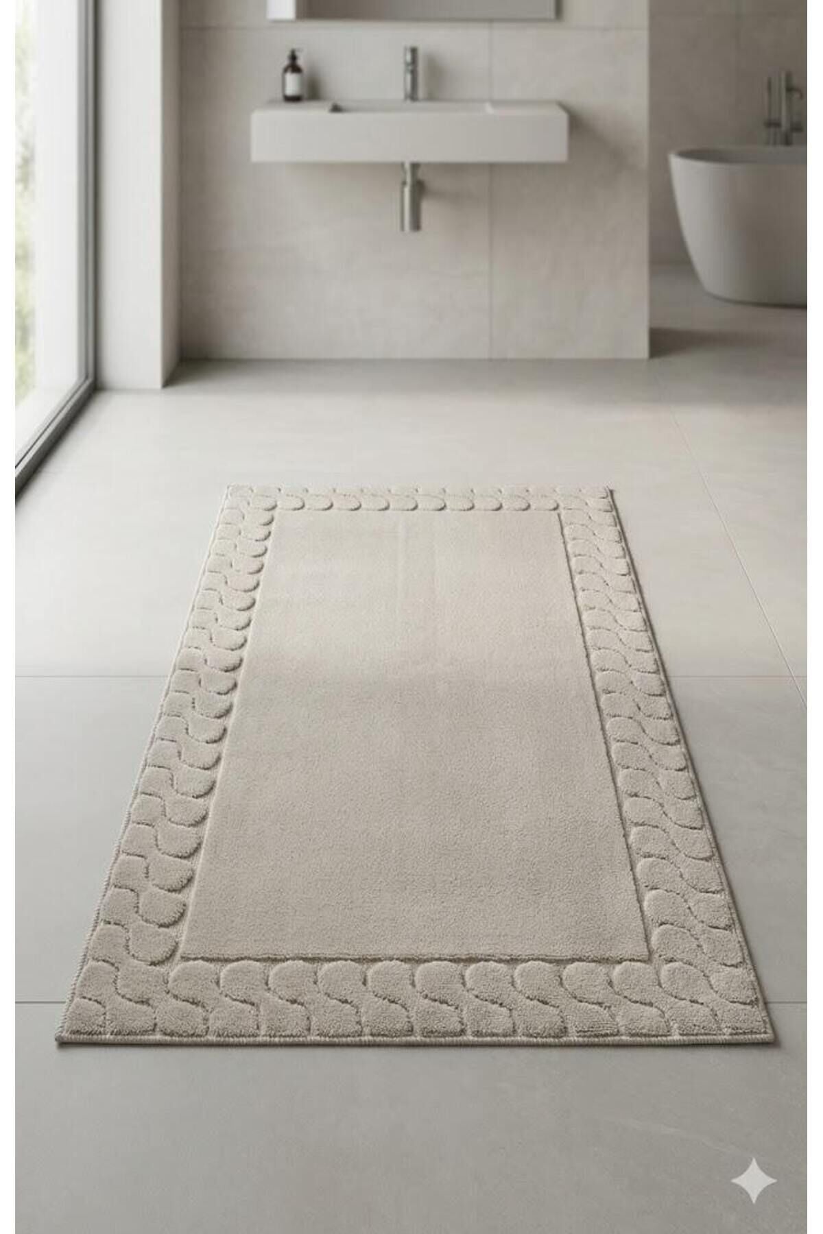Klozet Pamuk Naına Bej 60*100-40*60