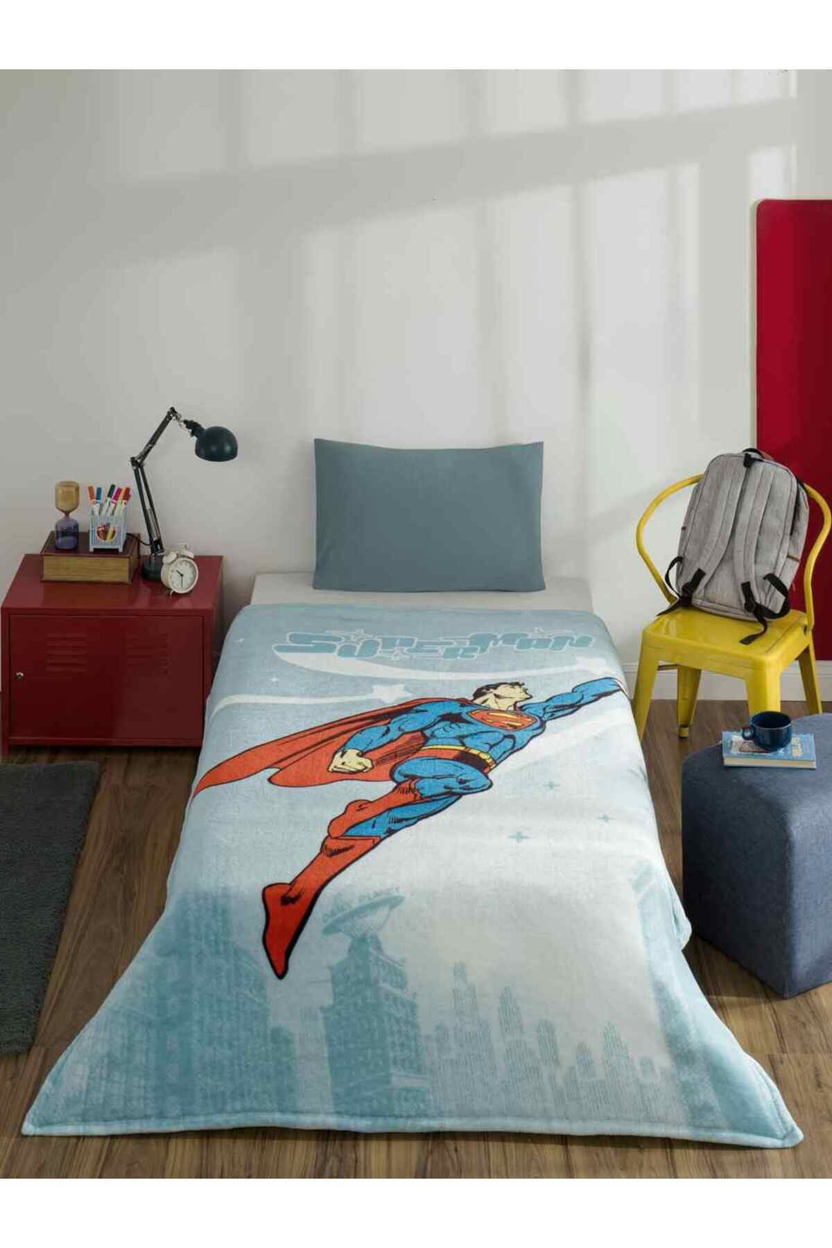 Battaniye Lisanslı Superman Hero 155x215