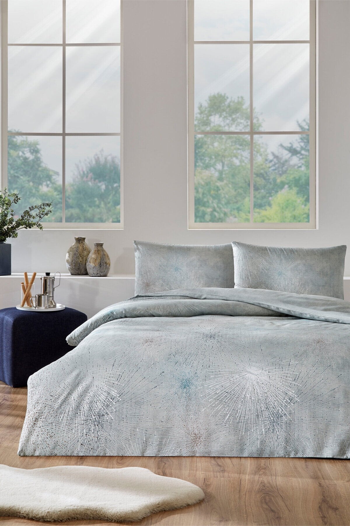 Özdilek Astral Çift Kişilik Soft Life Saten Nevresim Takımı Tek Ebat - 200 x 220