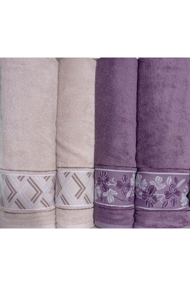 Fiore Line Bej Mürdüm Bambu Hamam Seti
