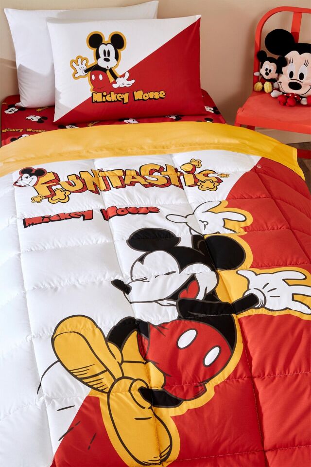 Mickey Funtastic Tek Kişilik Disney Uyku Seti