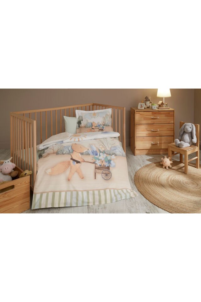 Özdilek Petit Jardinier Bebek Nevresim Takımı Tek Ebat - 100 x 150