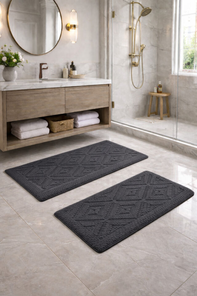 KLOZET TAKIMI TUFTING SMART 60X100+4 BEJ