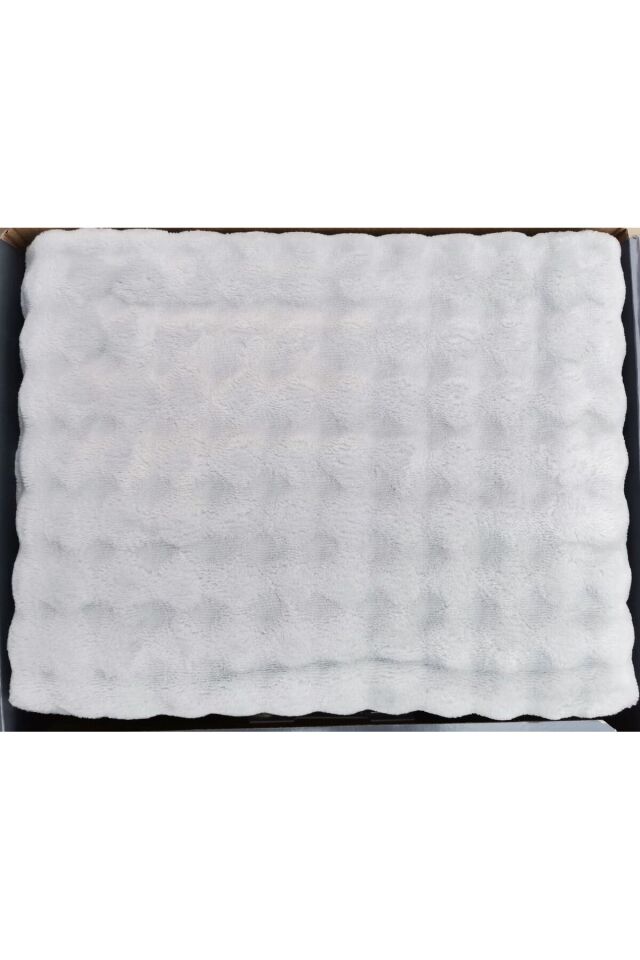 BATTANİYE FLUFFY ÇİFT KİŞİLİK GREY VIOLET (Y) Tek Ebat - Çift Kişilik