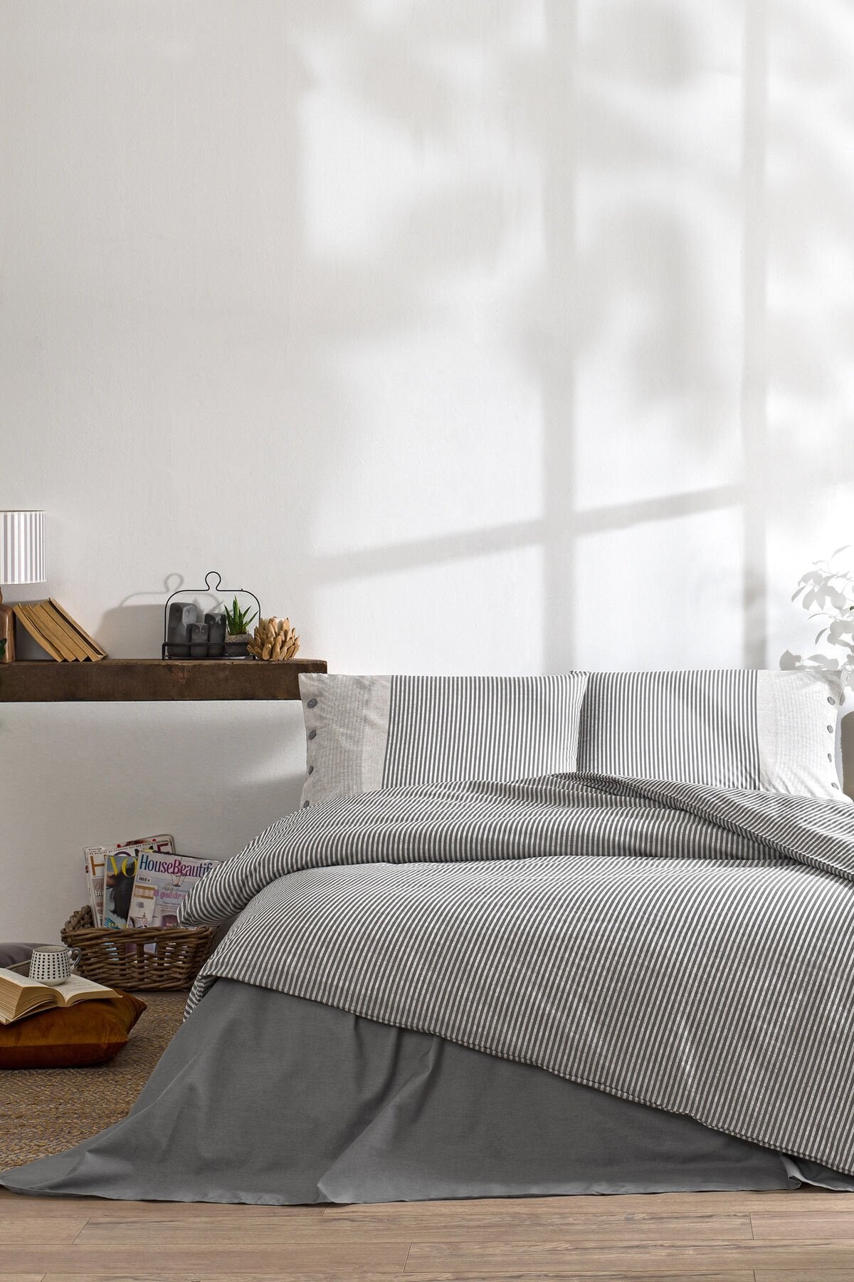 Natural Line Çift Kişilik Nevresim Takımı Tek Ebat - 200 x 220