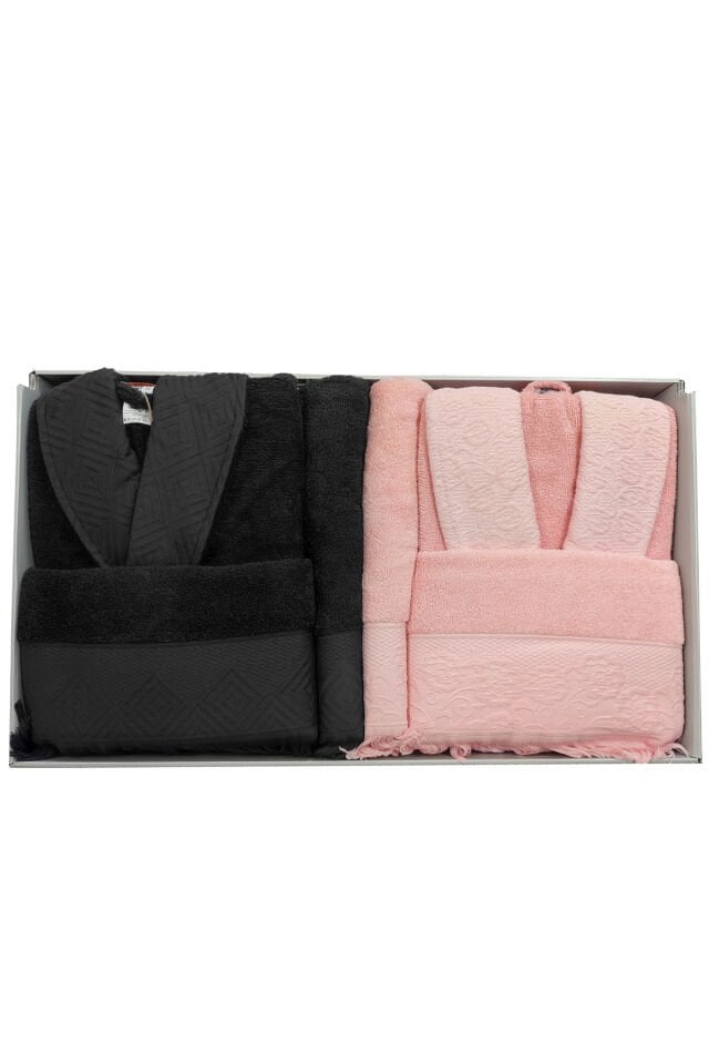 Azura Antrasıt-pembe Aıle Setı M/L - Unisex
