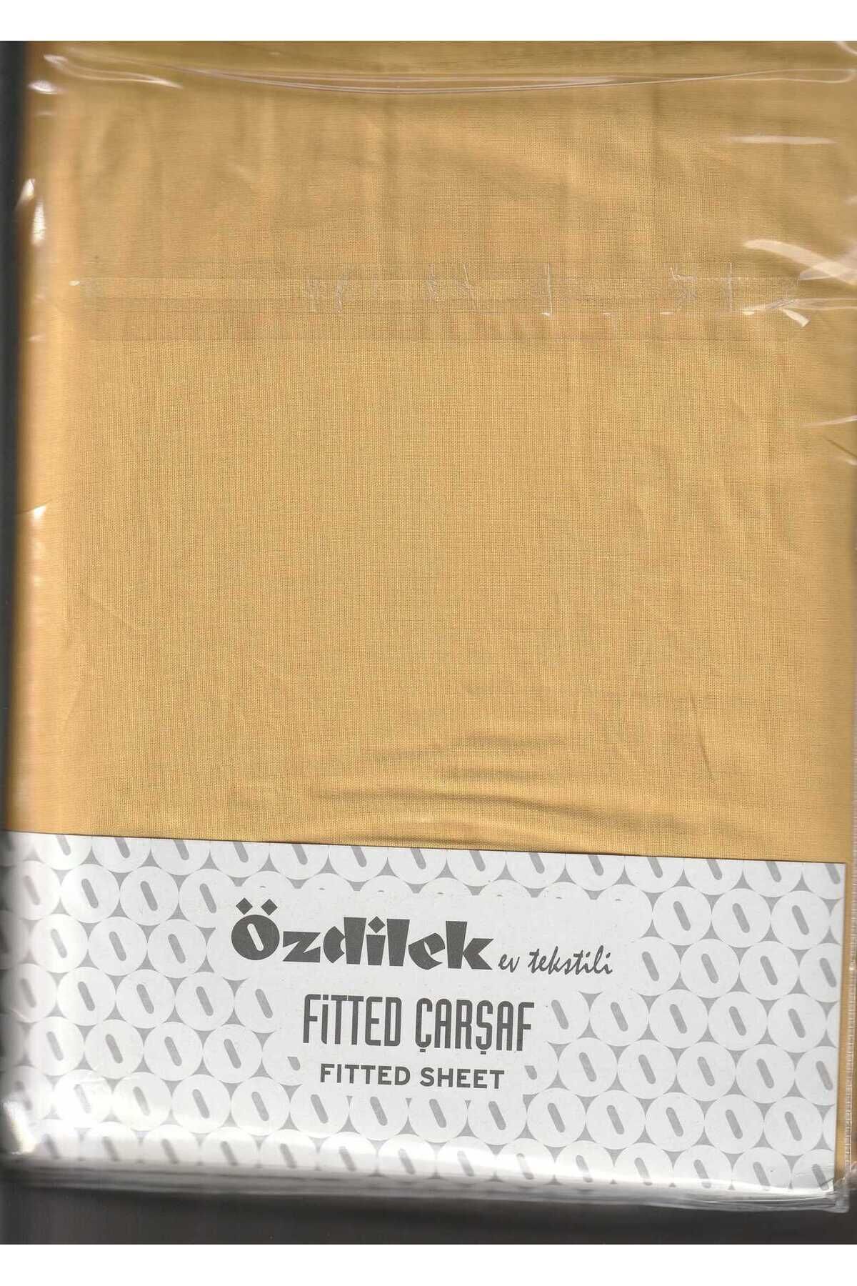 Lastikli Fitted Battal Boy Çarşaf Takımı 180*200 Gold 180 x 200