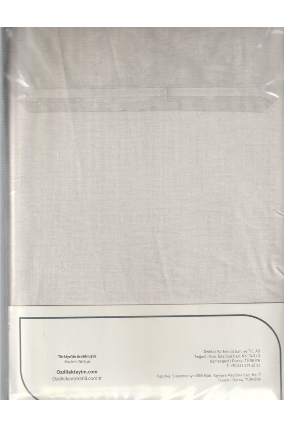 Çarşaf Fitted Yastıklı Ranforce 100*200 Vanılya Colourıst