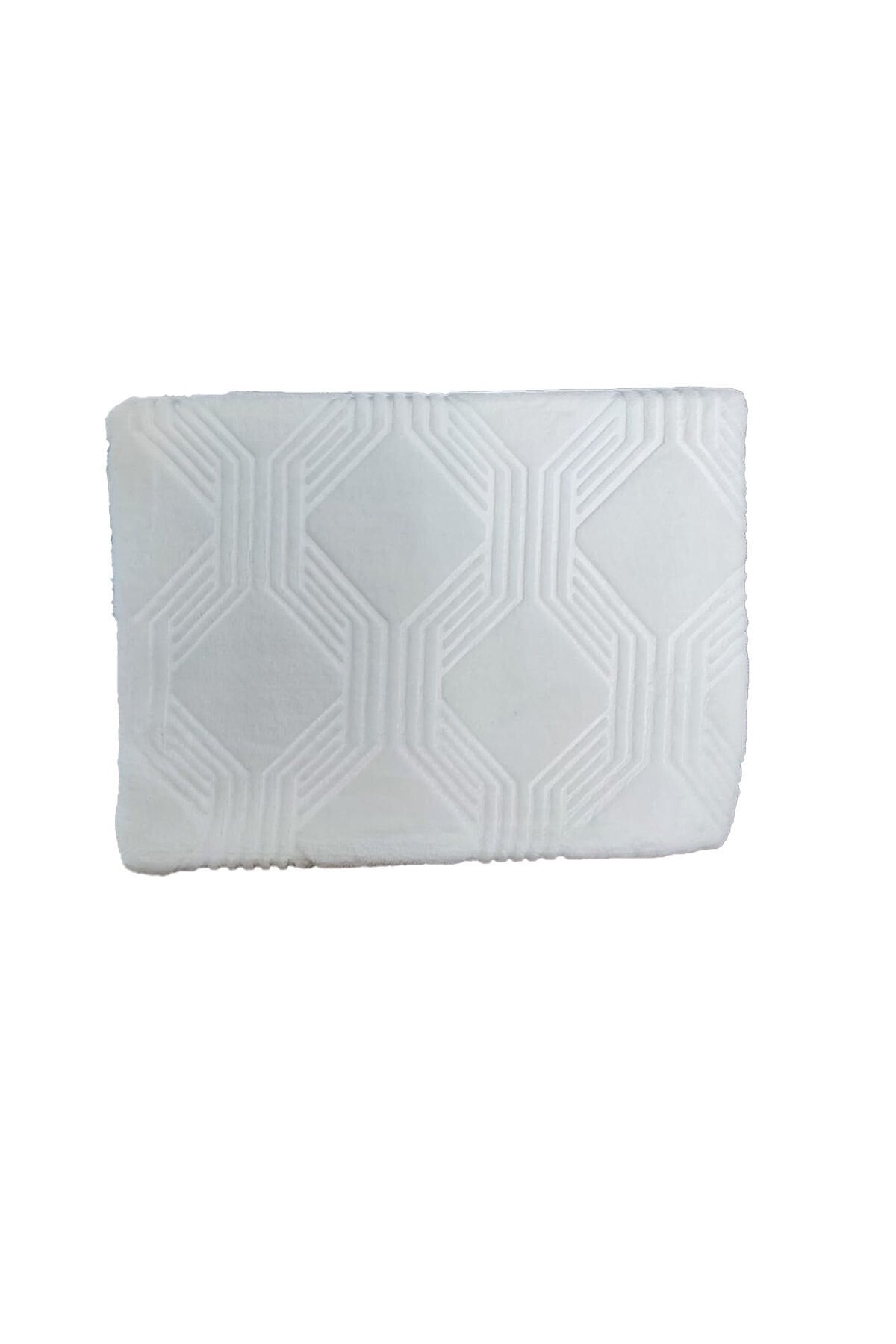 Trendy Art Deco Tek Kişilik Battaniye Kemik 155x220 155 x 220 - 155 x 220