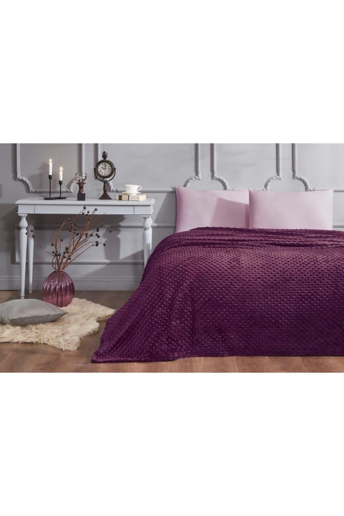 Ozdılek Ck Battanıye Tomurcuk Pvc(Y) Murdum Tek Ebat - 220 x 240