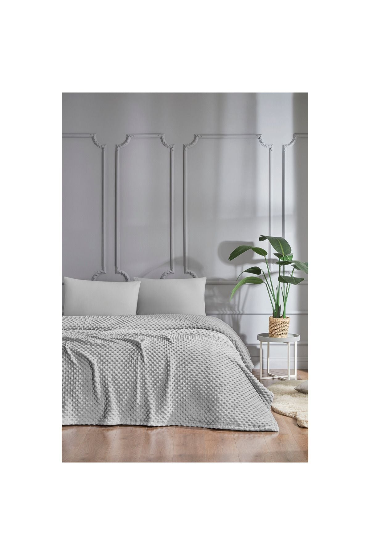 Ozdılek Tk Battanıye Tomurcuk Pvc(Y) Grı 150 x 220 - 150 x 220