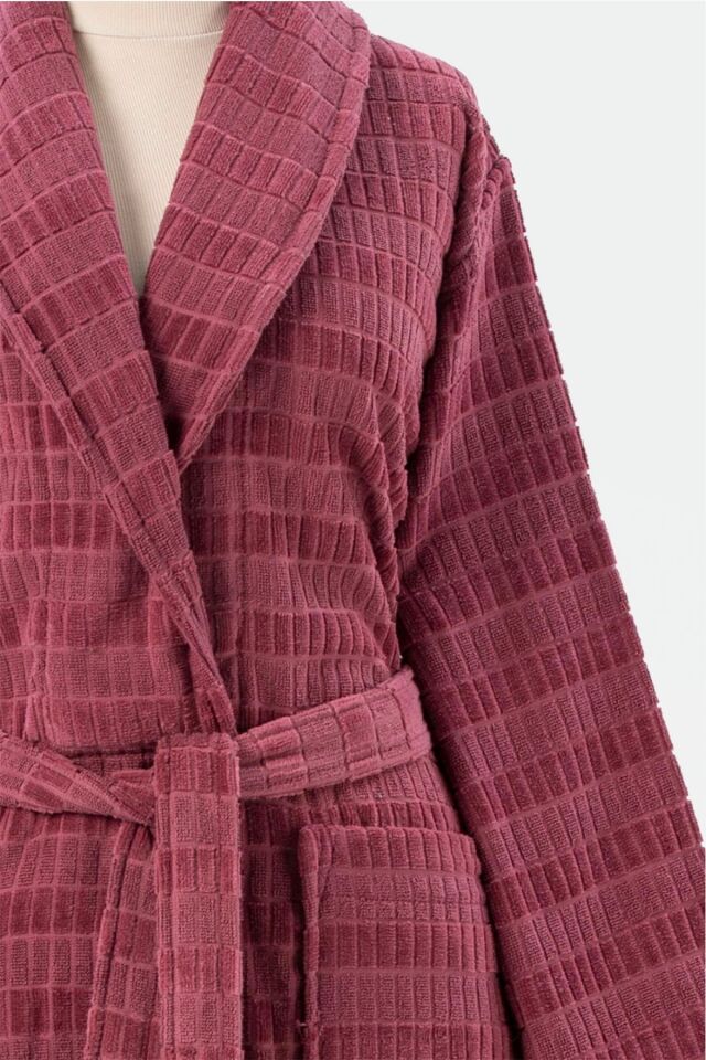 Land Aile Bornoz Seti - K.Pembe - Krem M - Unisex