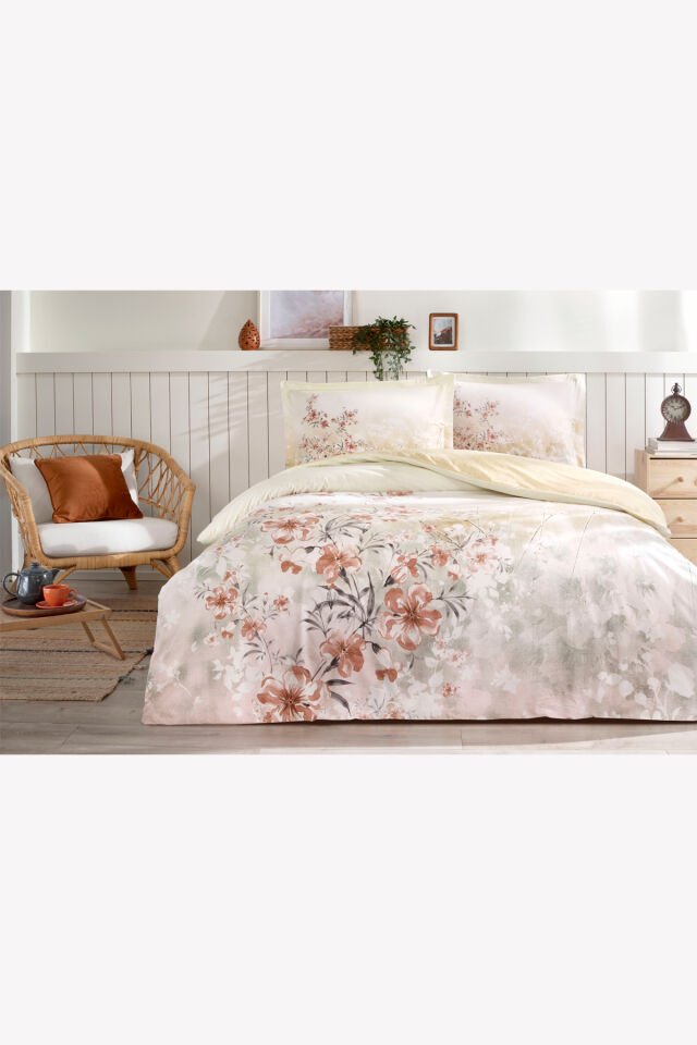 Flor Eclipse Çift Kişilik Nevresim Takımı Tek Ebat - 200 x 220