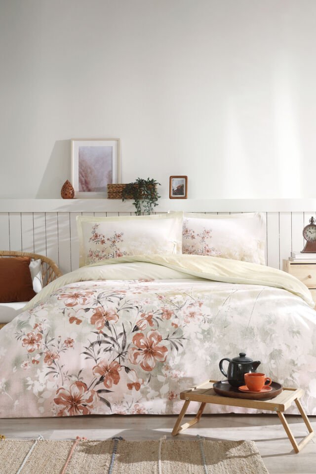 Flor Eclipse Çift Kişilik Nevresim Takımı Tek Ebat - 200 x 220