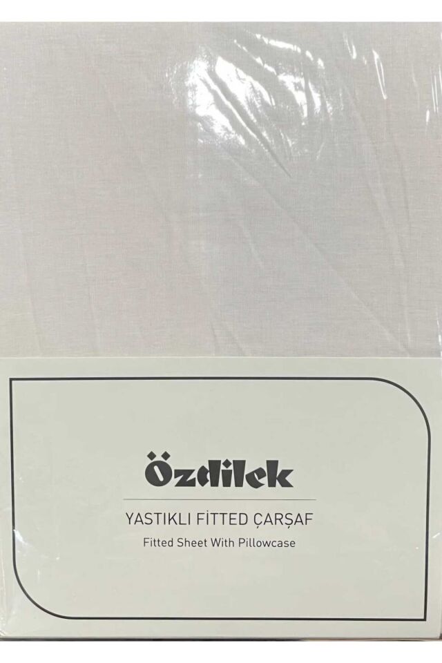 Colourist Çift Kişilik Lastikli Çarşaf Takımı 160*200cm Vanilya