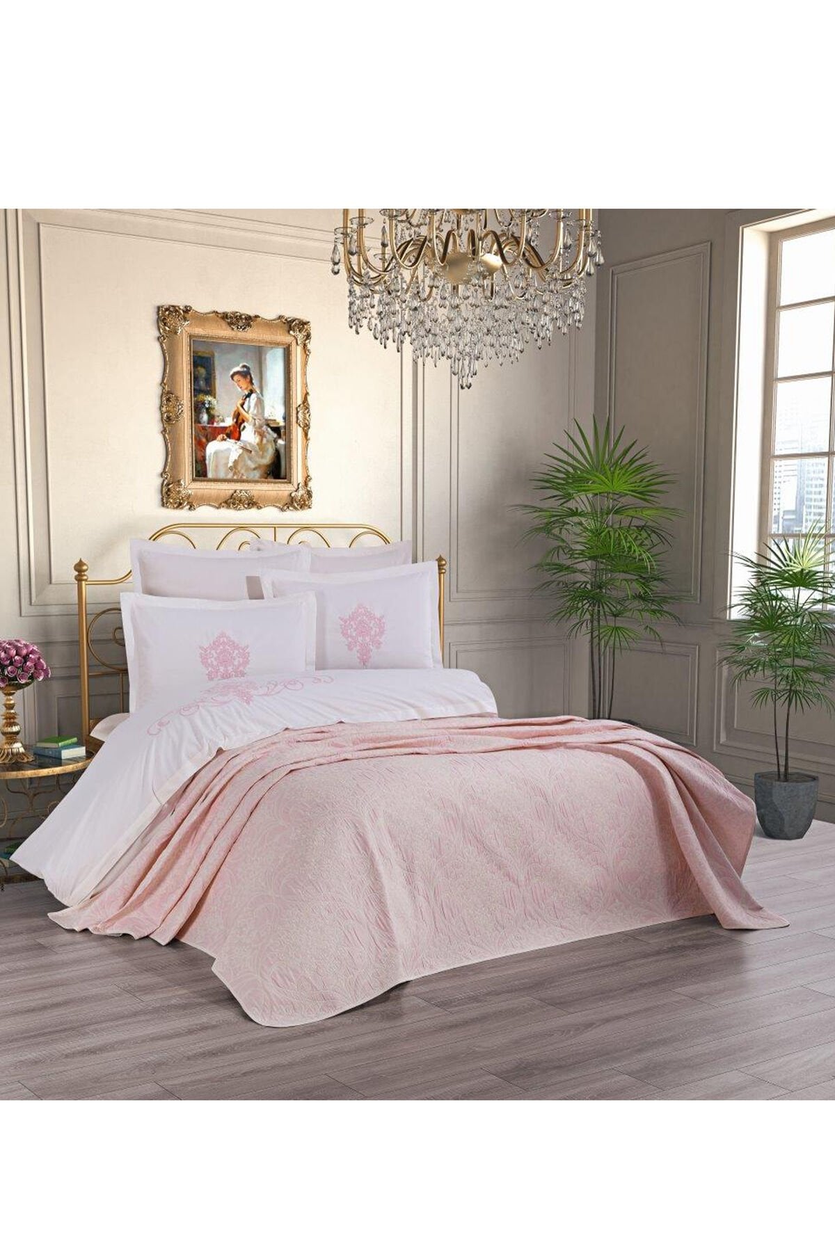 Paradise Çift Kişilik Gelin Seti Tek Ebat - 250 x 260