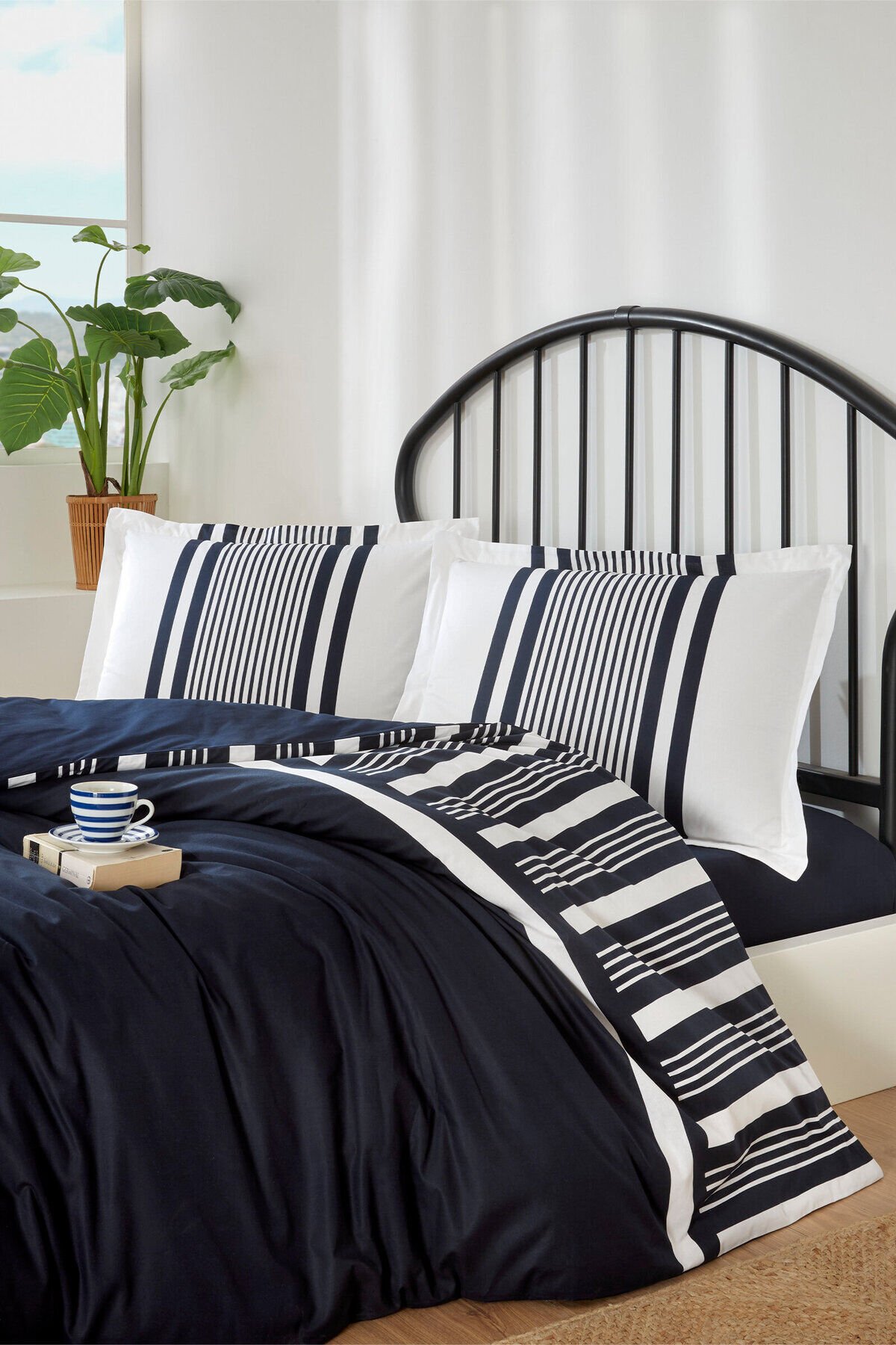 Wonder Tek Kişilik Lastikli Çarşaf Nevresim Takımı