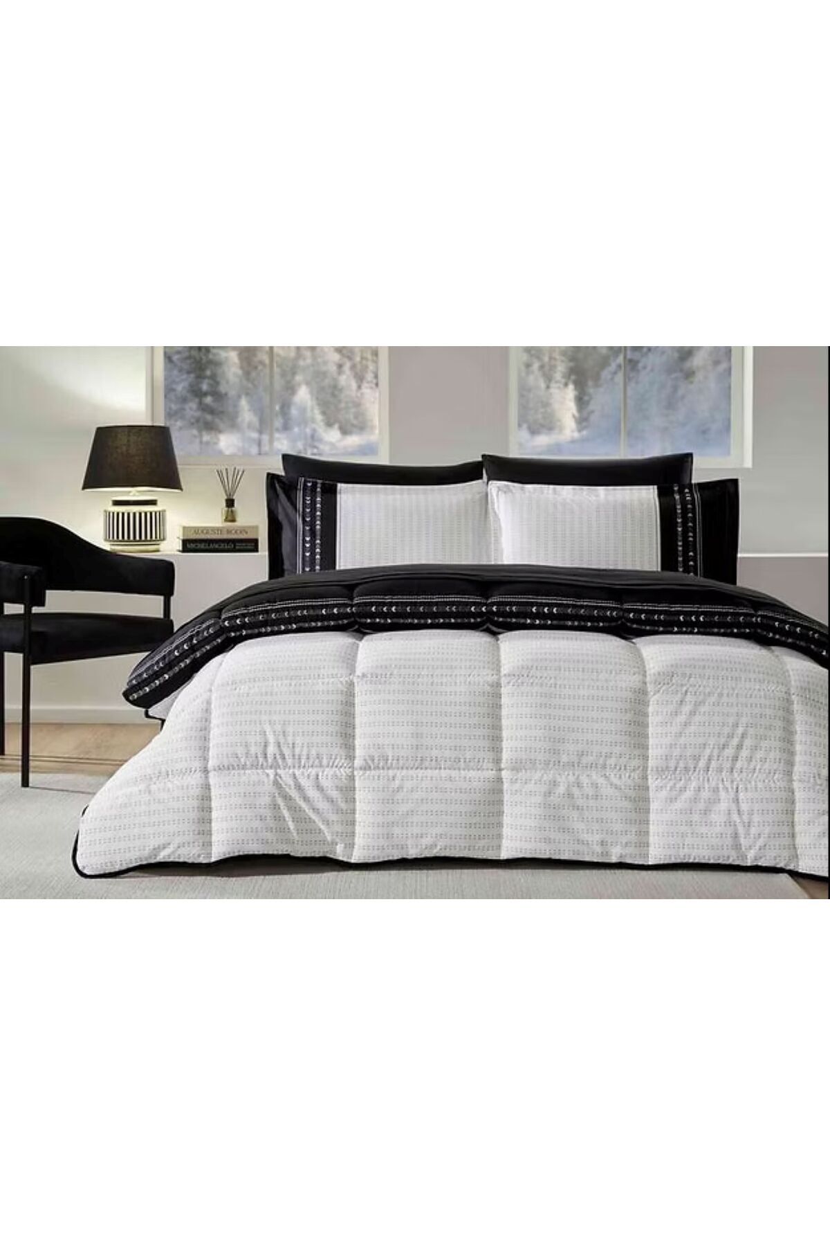 UYKU SETI RF CK SIYAH DESTAQUE (B)