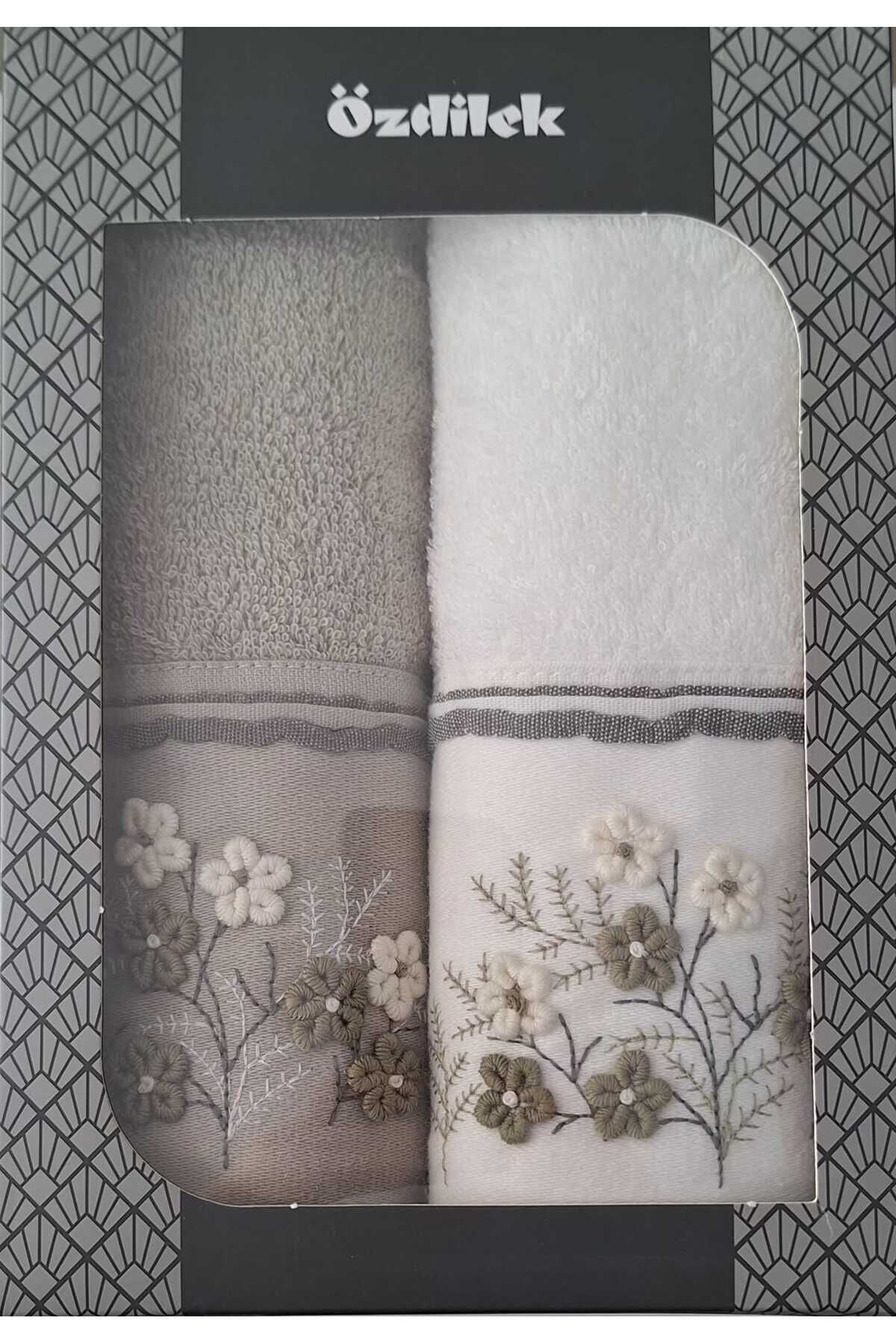 Ditsy Garden 2'li Havlu 50*90 Cm El-Yüz Havlusu