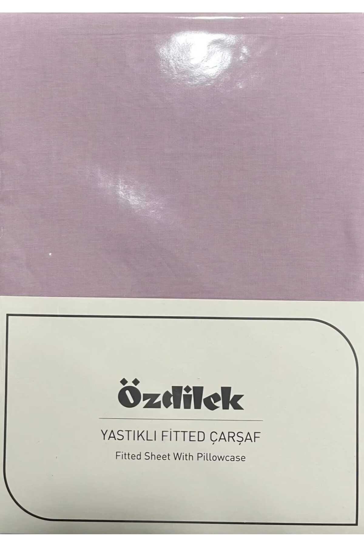 Colourist Tek Kişilik Lastikli Çarşaf Takımı 100*200cm Rose