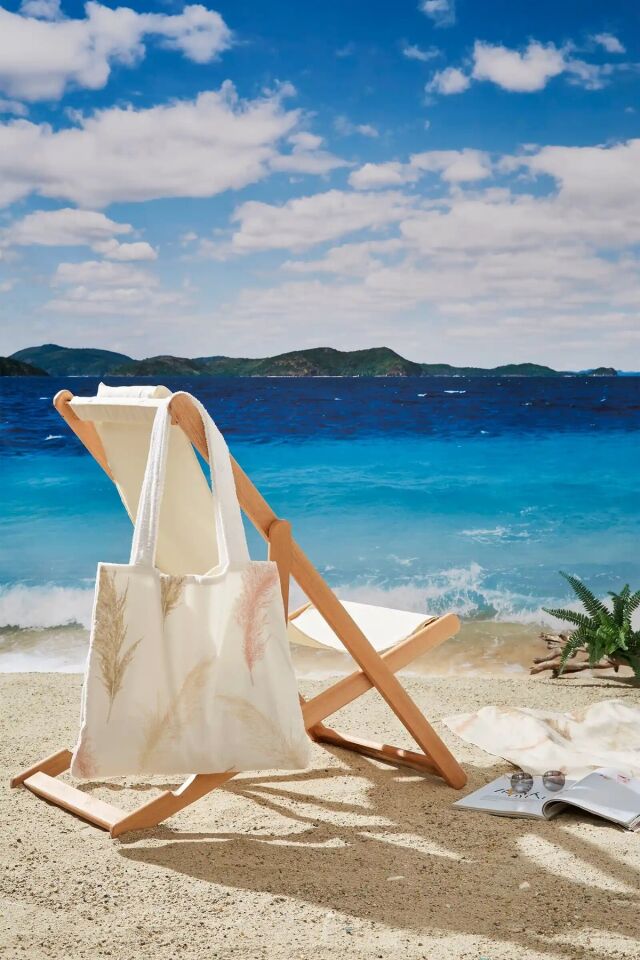 Solaire Çantalı Plaj Havlusu 70x140 cm